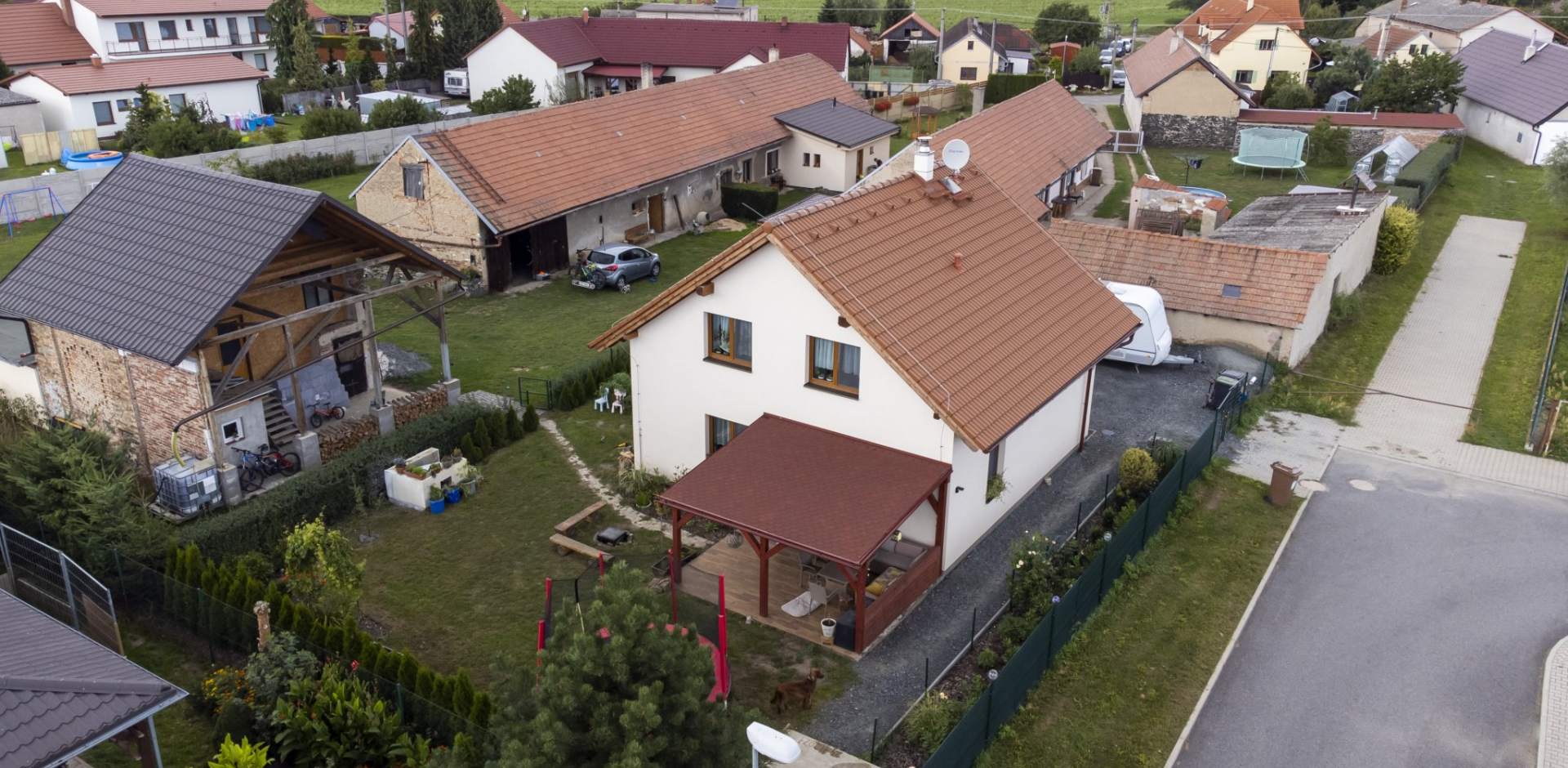 Patrový dům Athena po finálním dokončení