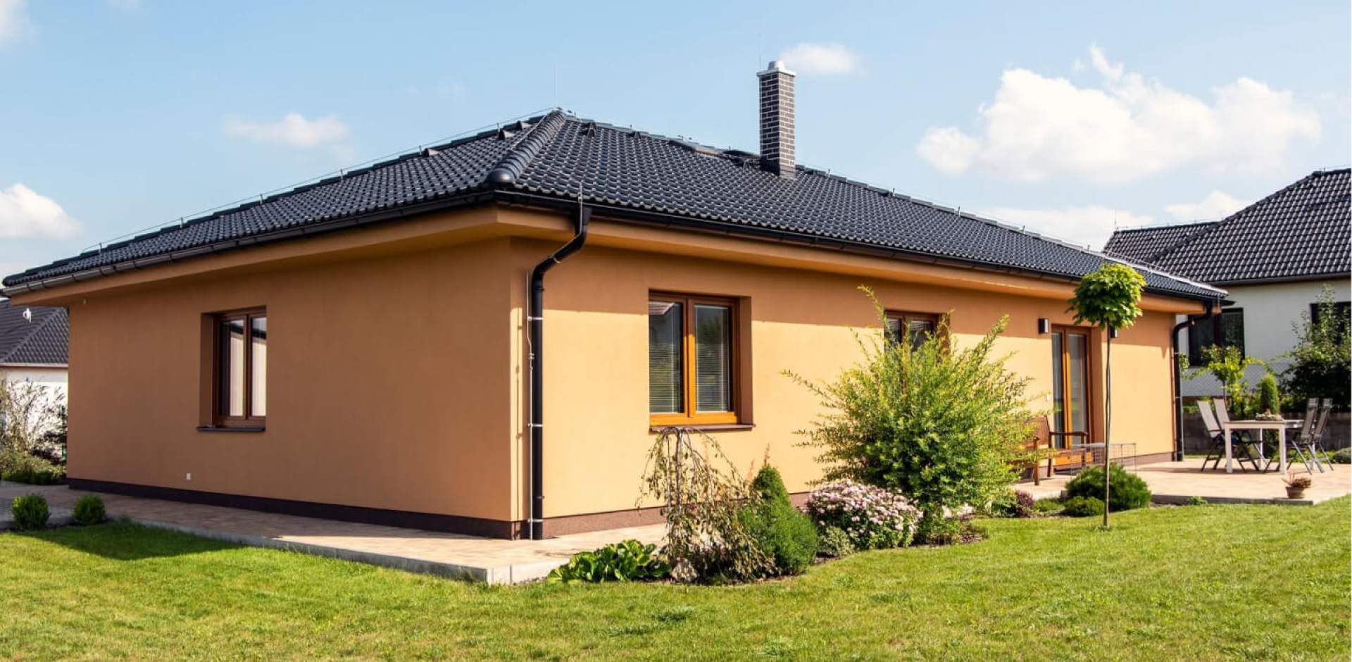Dokončený rodinný dům Plutos