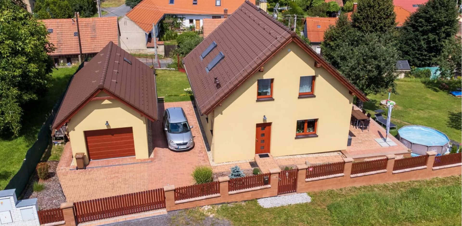 Dům jedním tahem: montovaný rodinný dům Poseidón