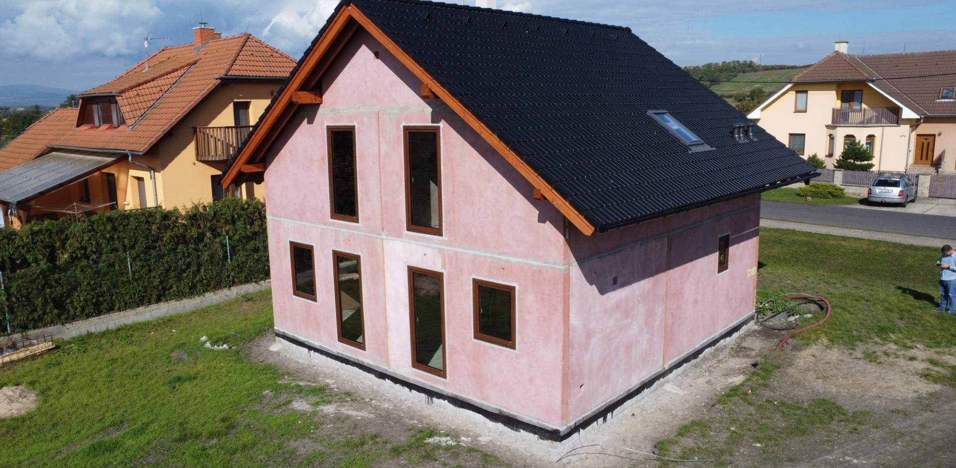 Montovaný rodinný dům Athena k dokončení, okres Litoměřice
