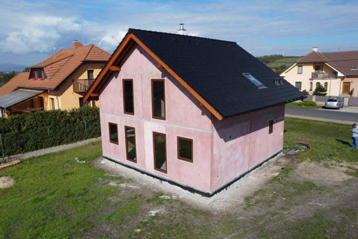 Montovaný rodinný dům Athena k dokončení, okres Litoměřice
