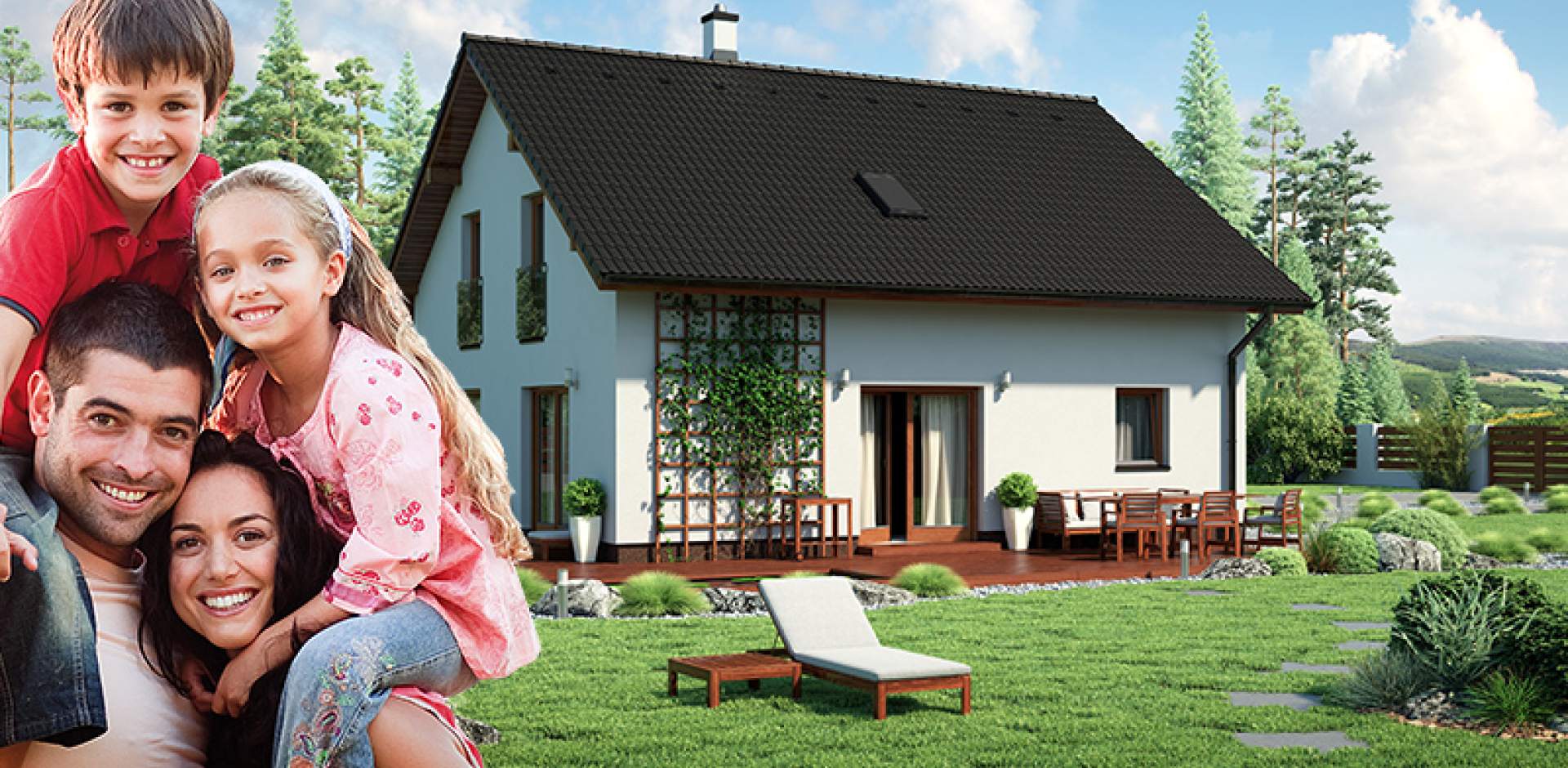 HLASUJTE pro nejhezčí Dům jedním tahem se zahradou
