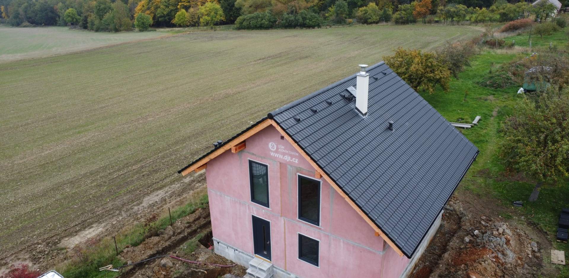 Rodinný dům Athena k dokončení, Plzeňsko