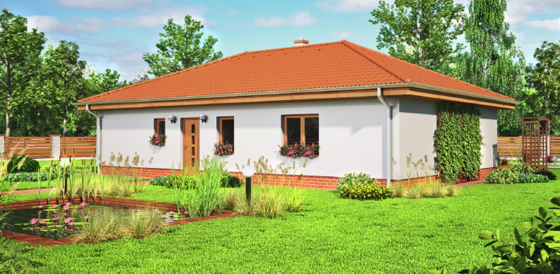 Získejte zdarma projekty rodinných domů Dům jedním tahem!