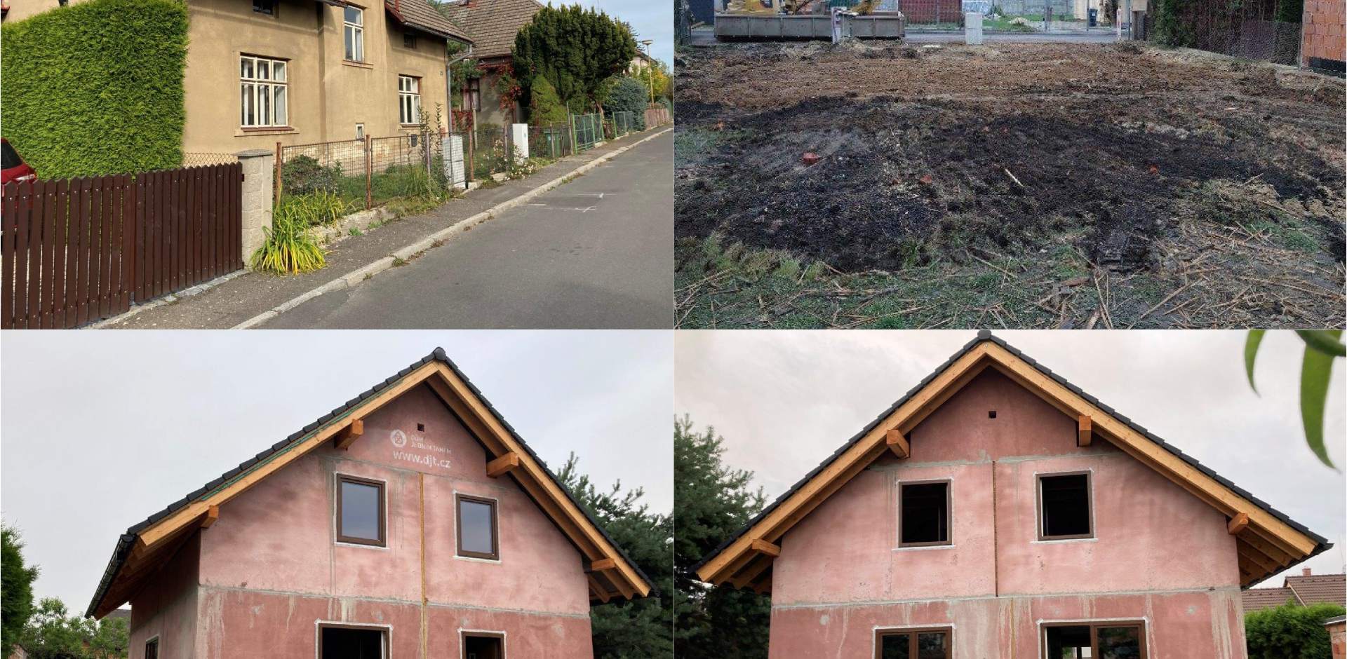 Stavba domu Perseus v Libereckém kraji