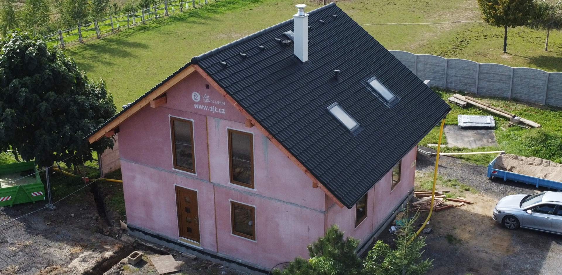 Montovaný dům k dokončení - Athena, okres Mělník